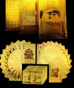 南宁订做外英口语卡楼盘企业单位金箔宣传广告扑克牌印刷定制