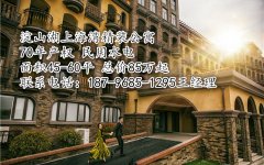 淀山湖现房上海湾70年产权精装公寓首付35万起！