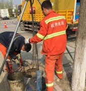 兴技-温州瓯海区污水池清理，大型高压管道疏通清洗车