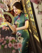 珍爱一生中国古代传统旗袍中高档品牌女装石井批发进货