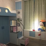 广州白云区工厂直销环保安全儿童房高低床上下铺双层床母子床护栏