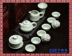 泡茶专用耐高温景德镇陶瓷泡茶器茶杯家用茶壶功夫茶具套装礼盒