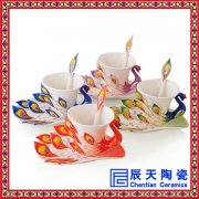 陶瓷咖啡杯套装家用欧式咖啡具文艺下午茶红茶具一杯一碟一勺